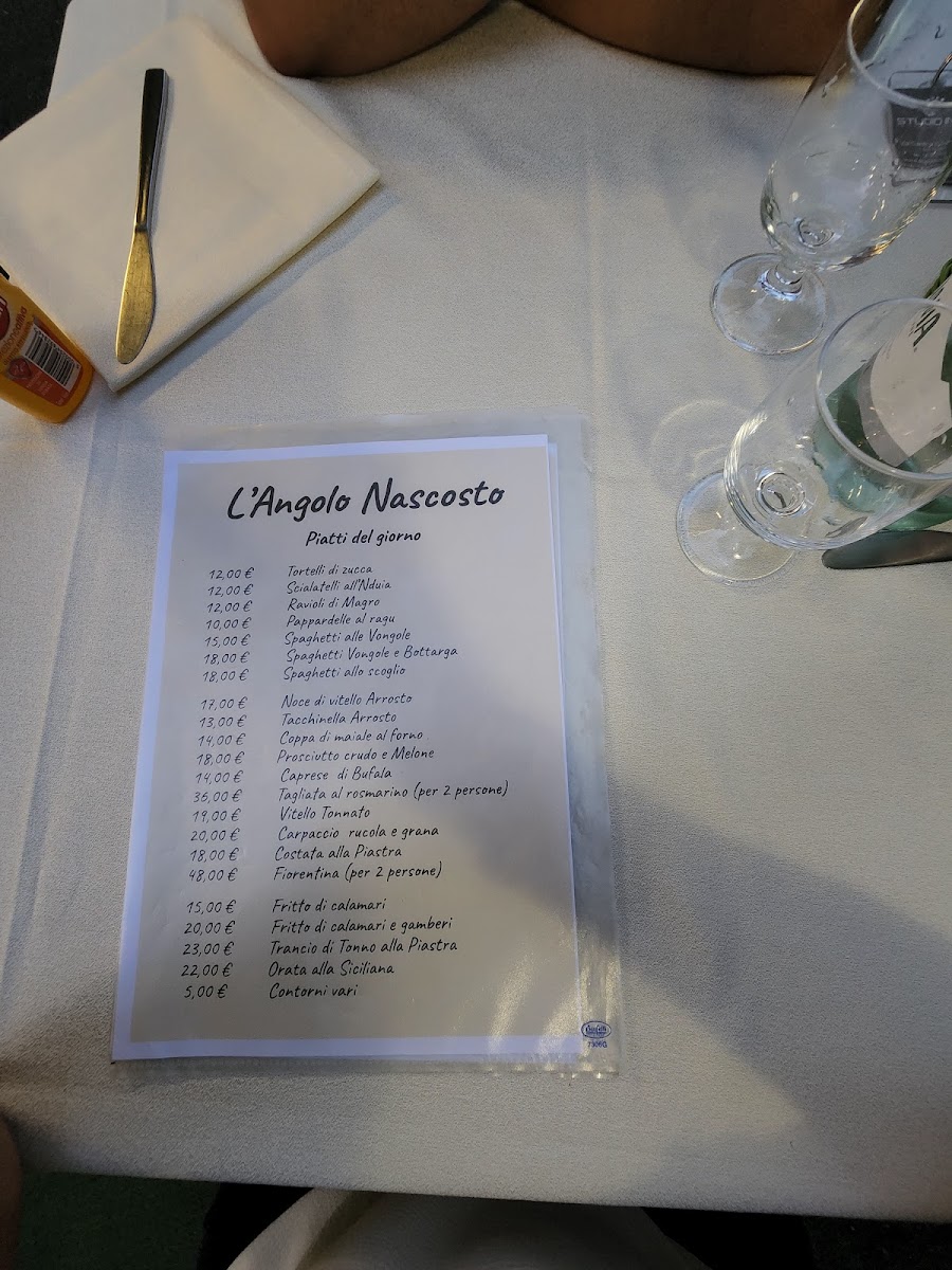 Trattoria L'angolo Nascosto Photo Menu 5