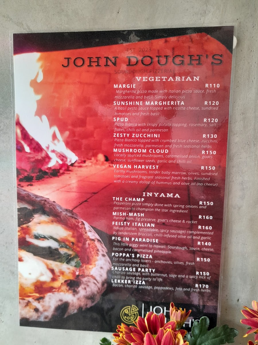 John Dough's Sourdough Pizzeria, Linden Photo Menu 5