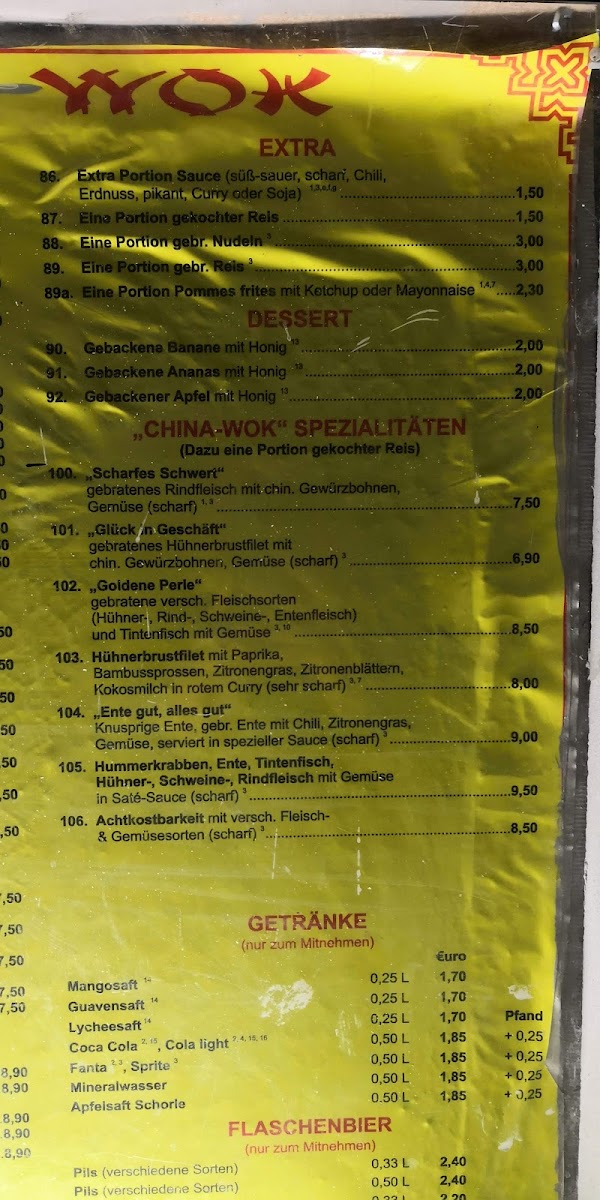 China-Imbiss WOK e.K. Photo Menu 10