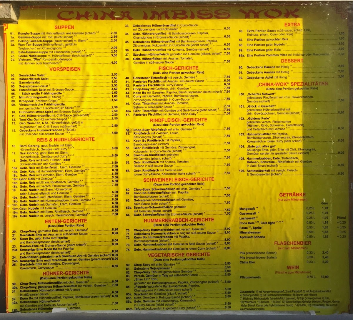 China-Imbiss WOK e.K. Photo Menu 4