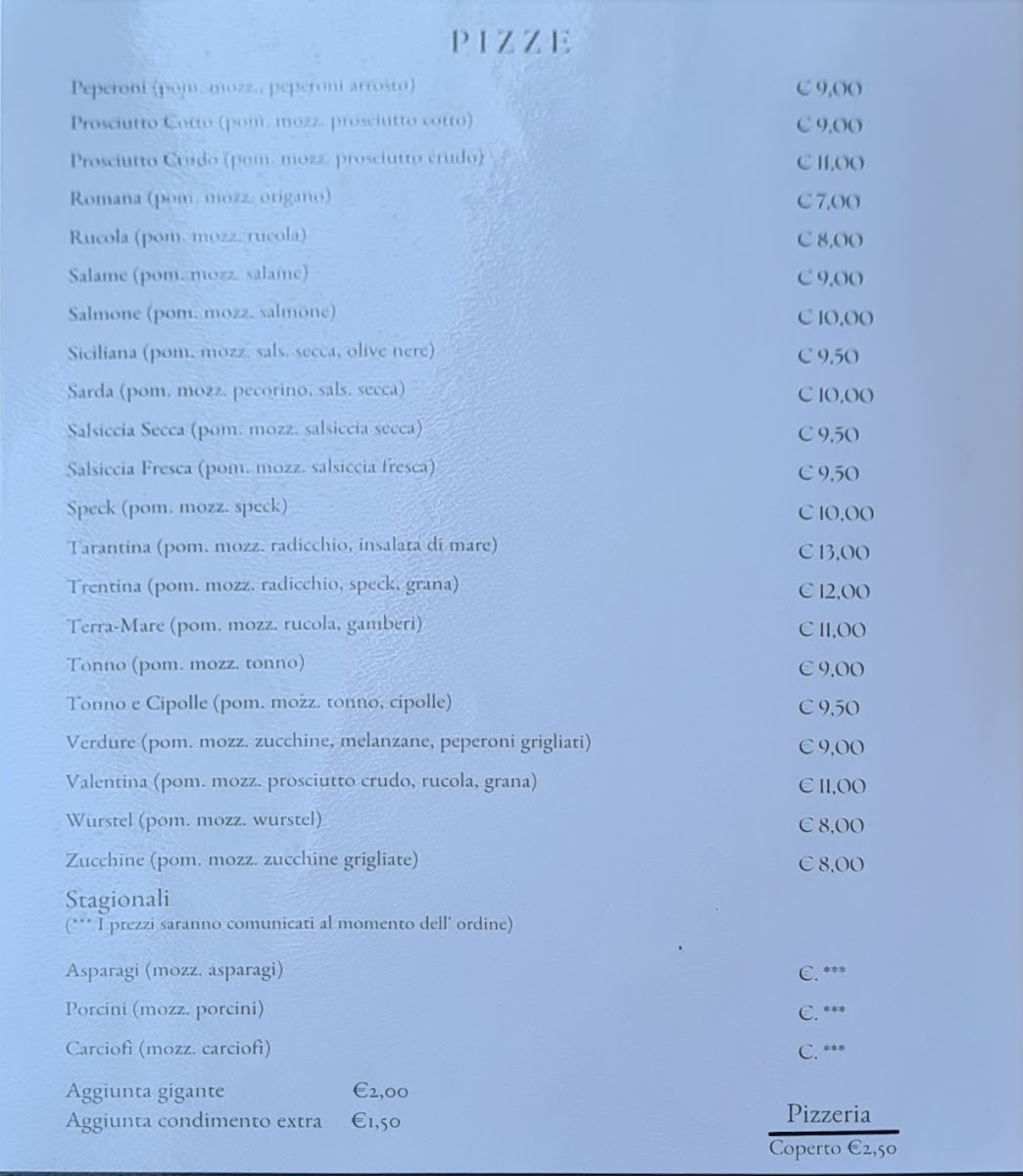 El Faro Photo Menu 1