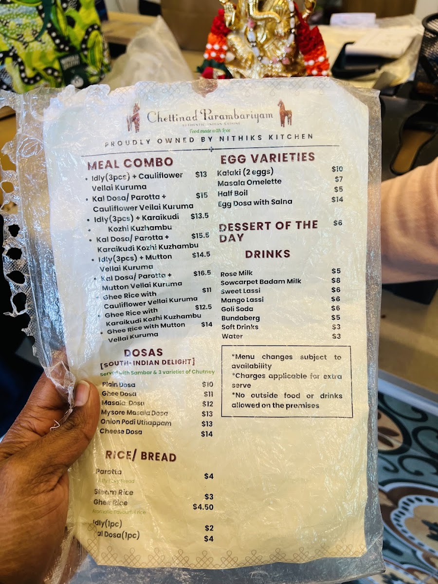 Chettinad Parambariyam by Nithiks kitchen Photo Menu 3