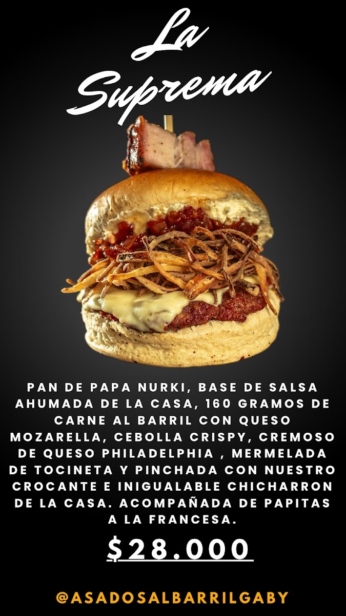 ASADOS AL BARRIL GABY Photo Menu 3