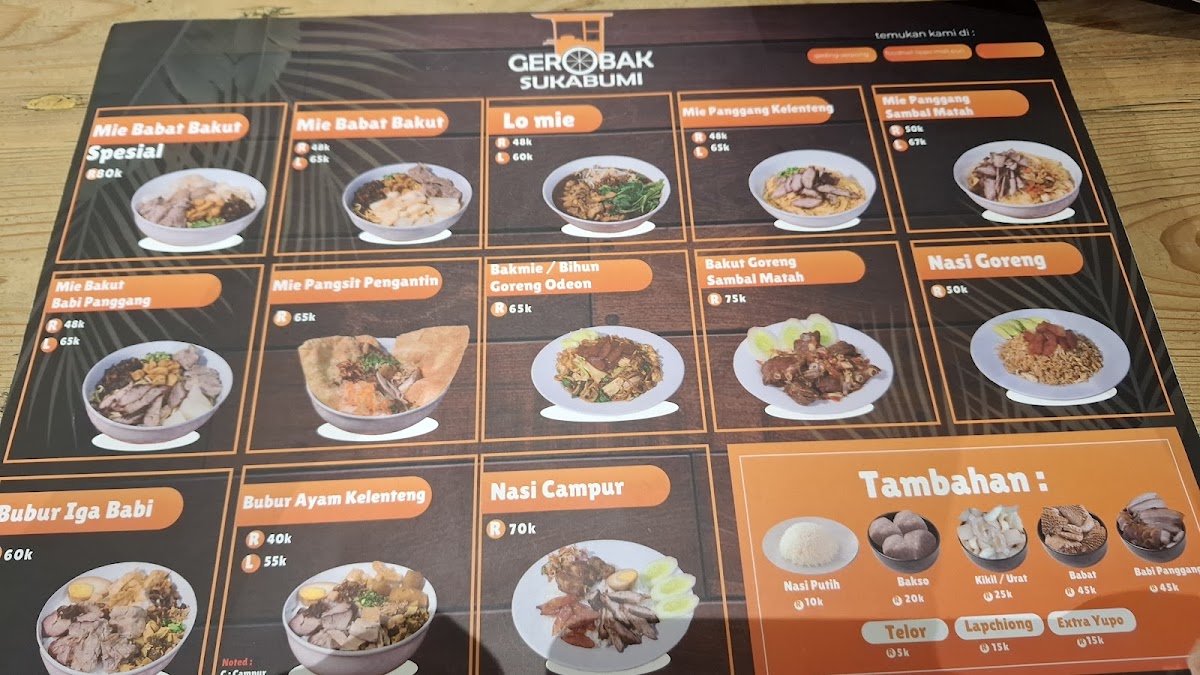 Eka jaya restaurant Photo Menu 1