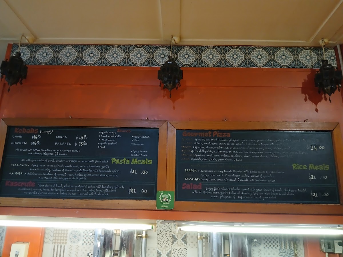 Ali Baba's Tunisian Cuisine Photo Menu 5