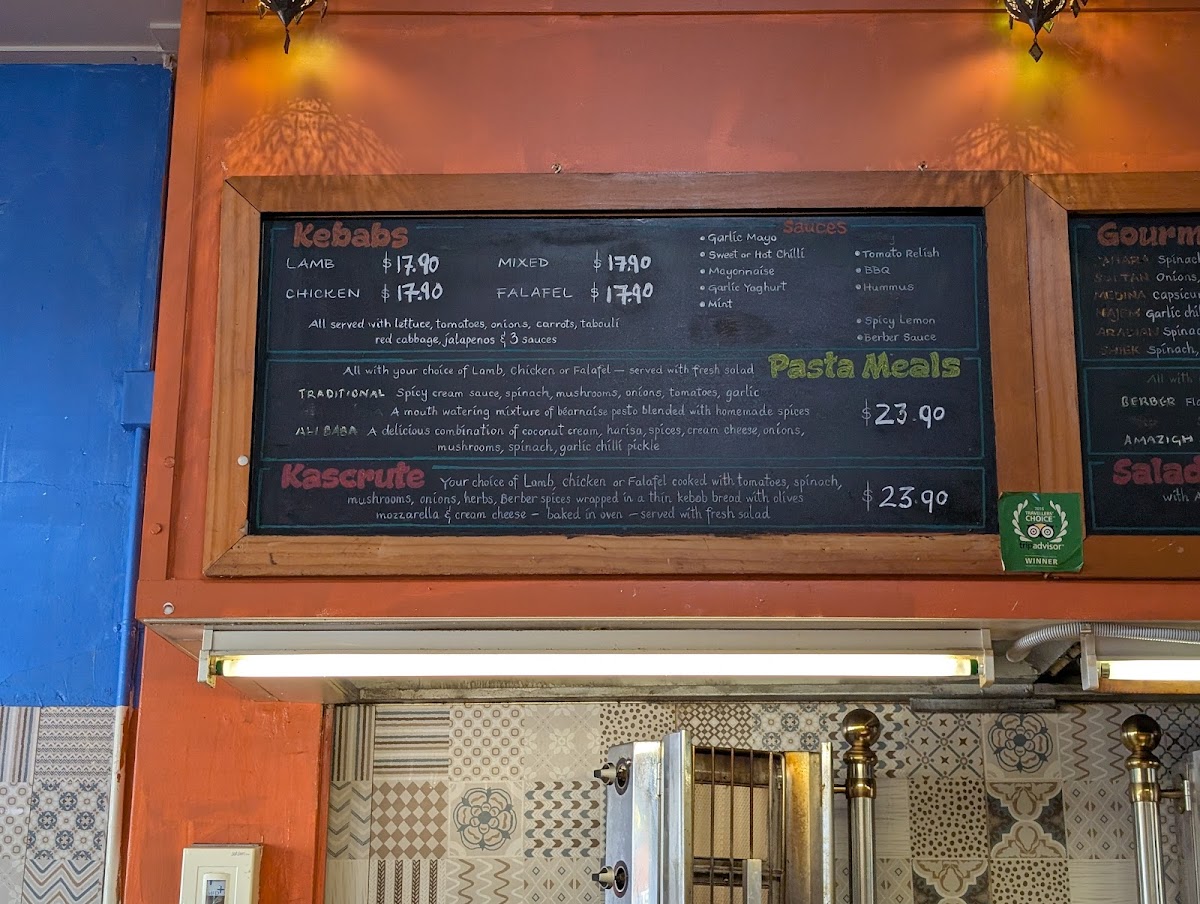 Ali Baba's Tunisian Cuisine Photo Menu 6