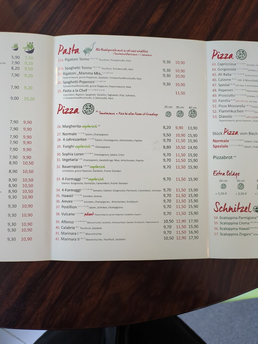 Pizza und Nudelhaus Photo Menu 2