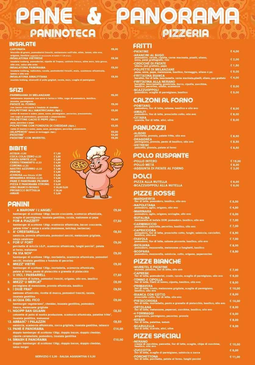 Pane & Panorama Photo Menu 1