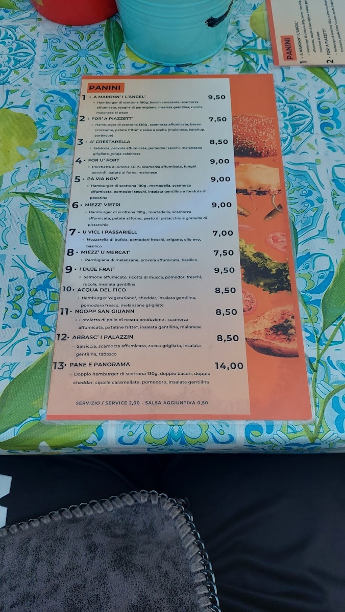 Pane & Panorama Photo Menu 6