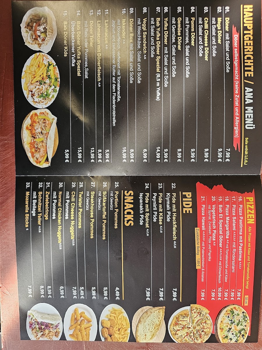 By Bab-Et Döner Photo Menu 1