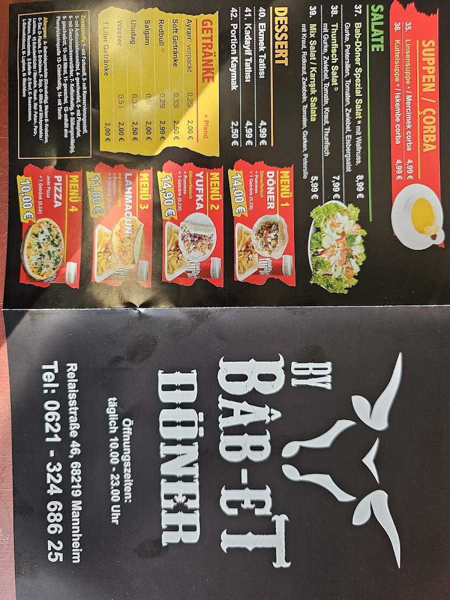 By Bab-Et Döner Photo Menu 2