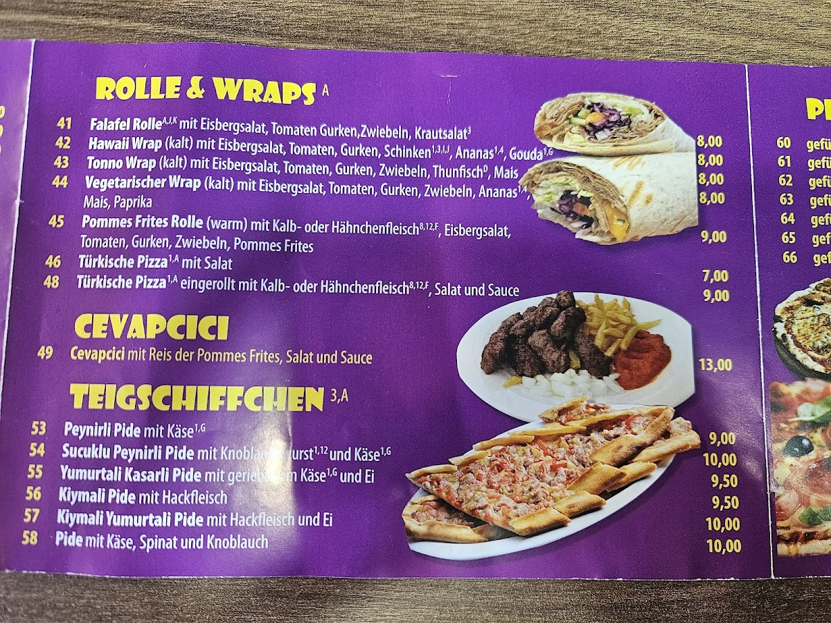 Liva Döner Pizzeria Photo Menu 4