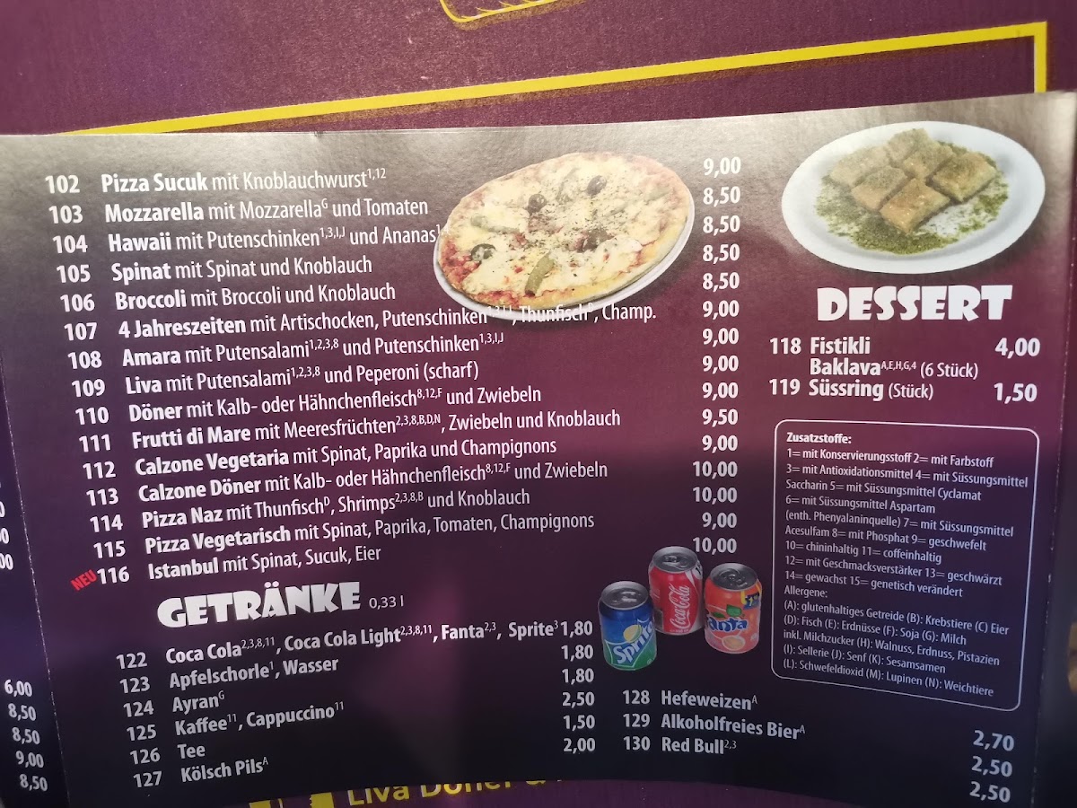 Liva Döner Pizzeria Photo Menu 7