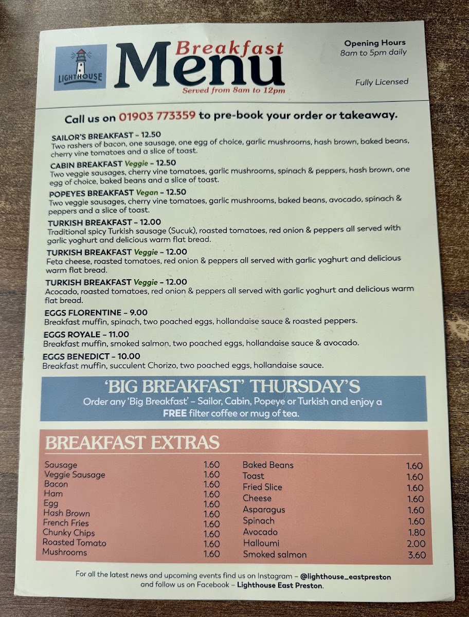 Lighthouse Cafe Photo Menu 6
