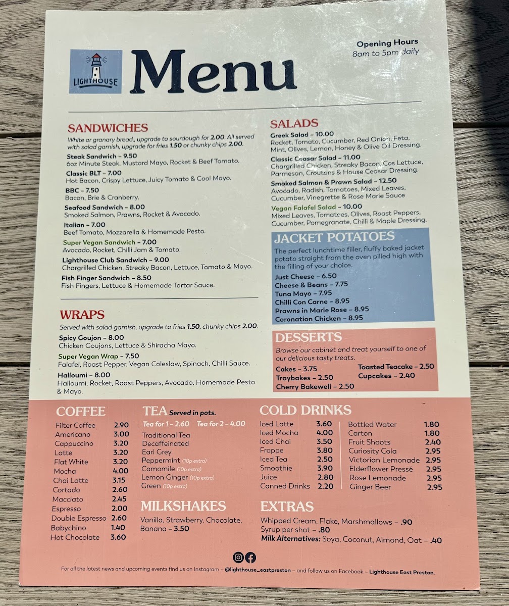 Lighthouse Cafe Photo Menu 8