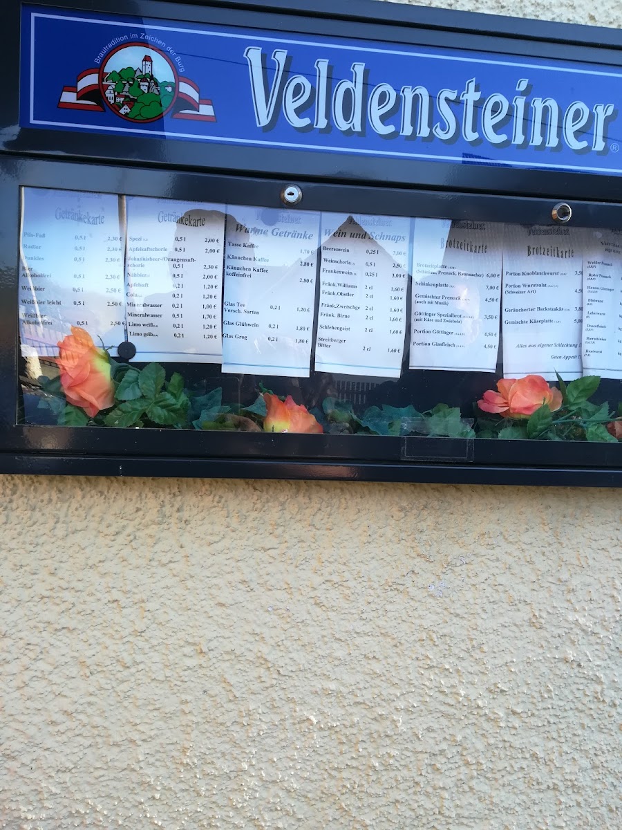 Gaststätte Hannberger Photo Menu 4