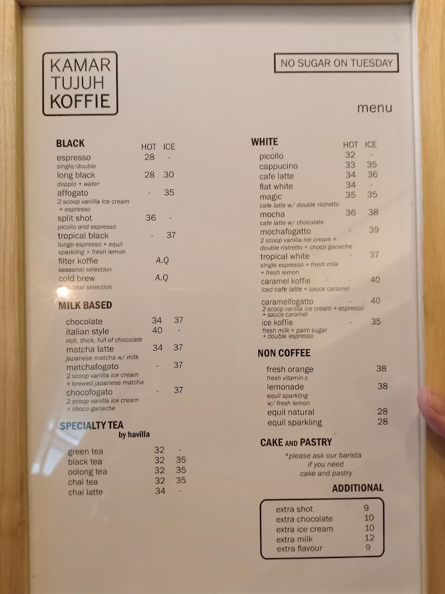 Kamar Tujuh Koffie Photo Menu 8