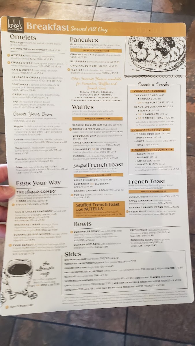Keke's Breakfast Cafe Photo Menu 4