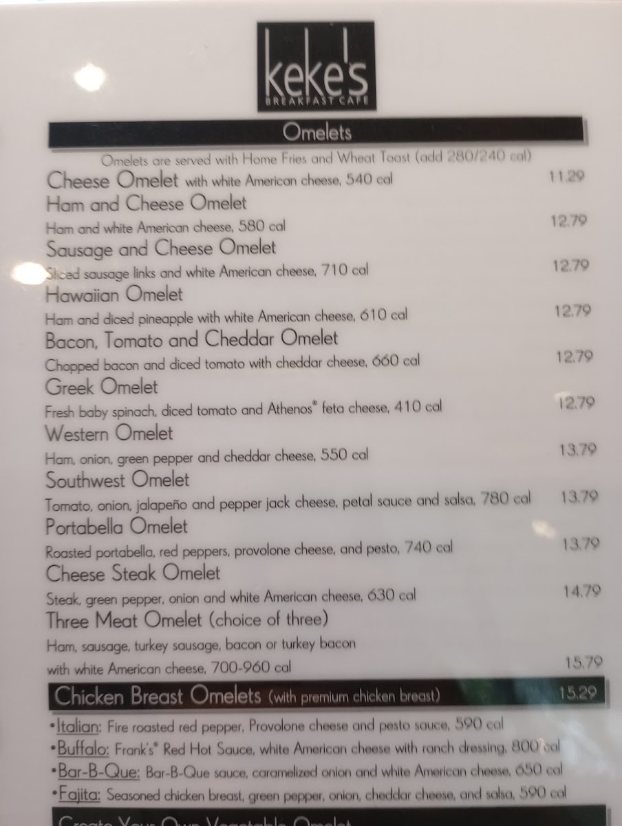 Keke's Breakfast Cafe Photo Menu 9