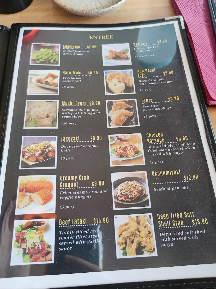Inaka Japanese Restaurant (PEAKHURST) Photo Menu 3
