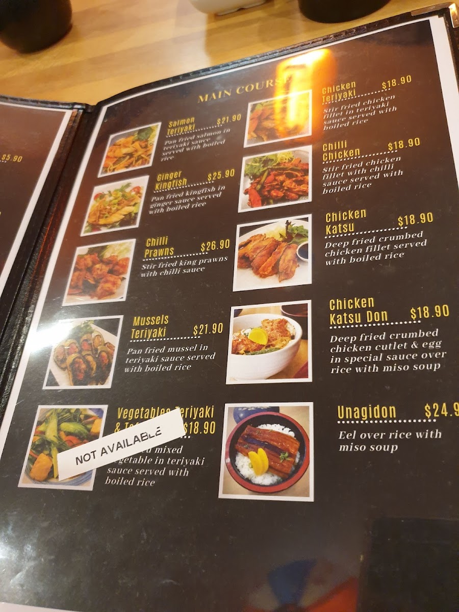 Inaka Japanese Restaurant (PEAKHURST) Photo Menu 5