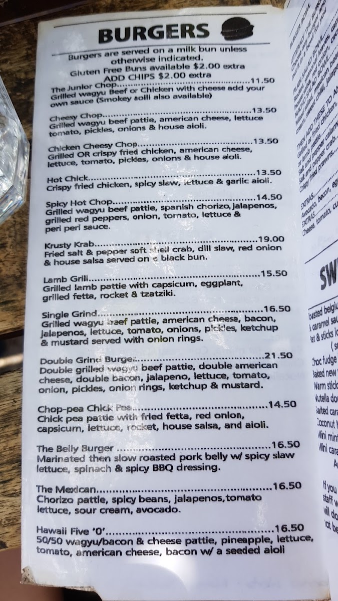 Chop N Grind Photo Menu 9