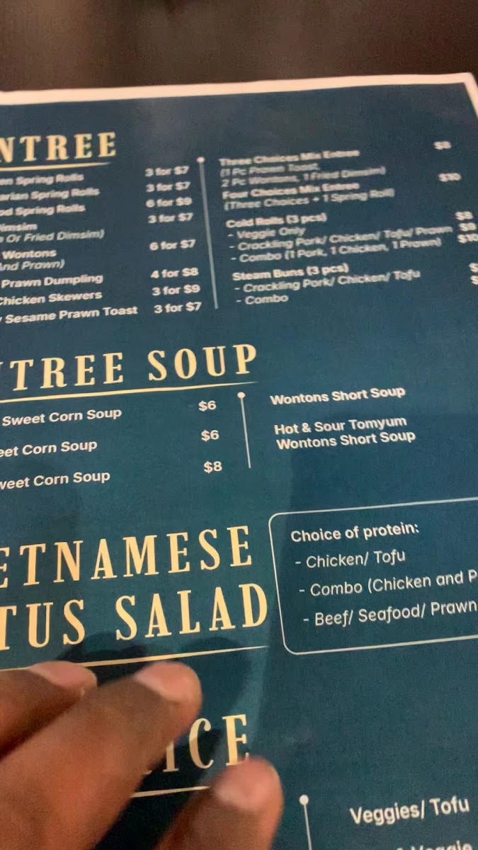 Lemongrass Vietnamese Restaurant Old Port Rd Photo Menu 9
