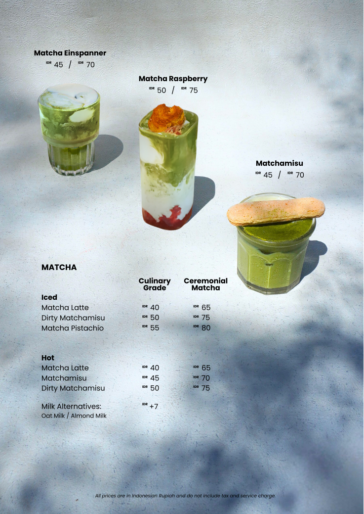 Karbs Cafe, Araya Photo Menu 3