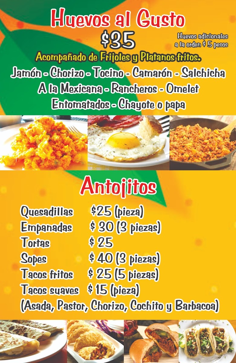 Amordidas Photo Menu 4