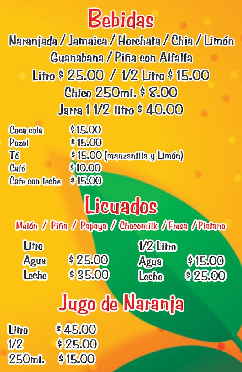 Amordidas Photo Menu 6