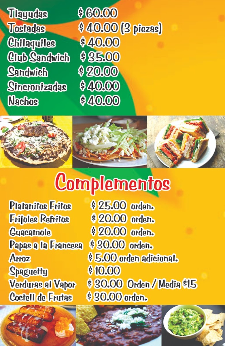 Amordidas Photo Menu 7