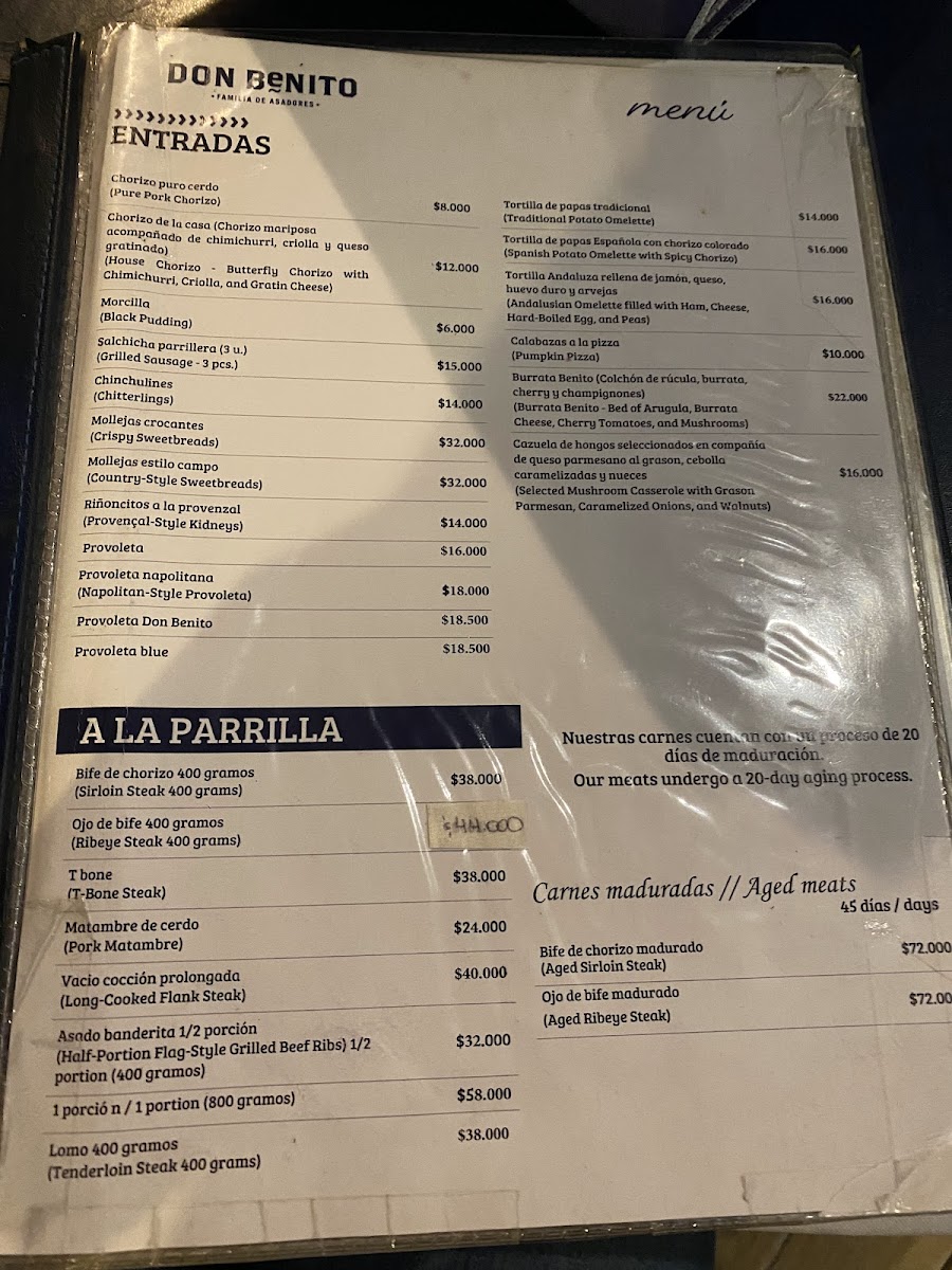 Parrilla Don Benito Photo Menu 3