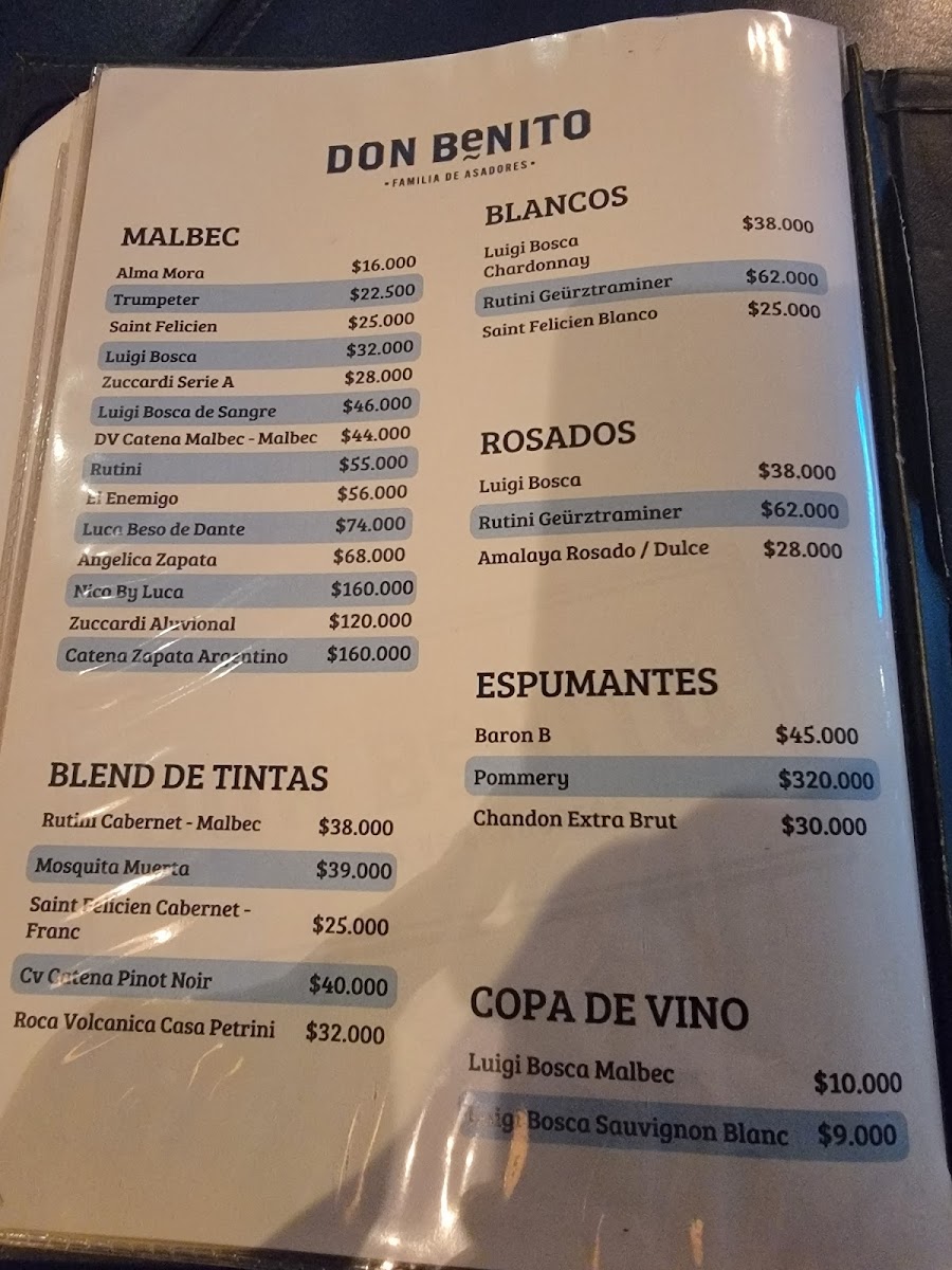 Parrilla Don Benito Photo Menu 9