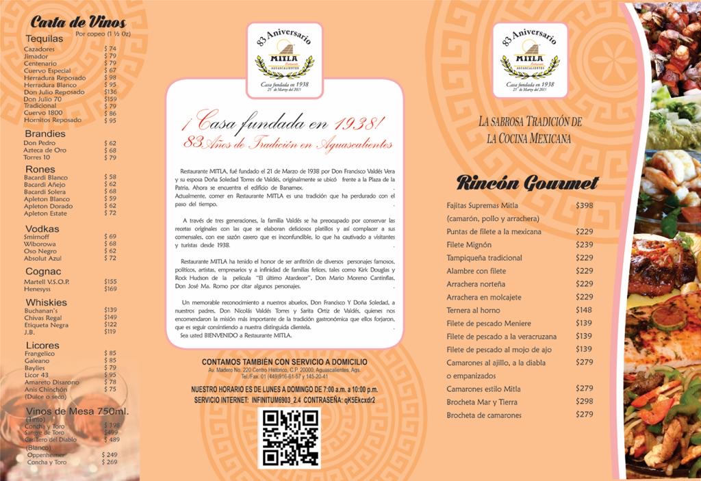Restaurante Mitla Photo Menu 5