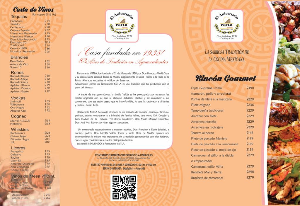 Restaurante Mitla Photo Menu 6
