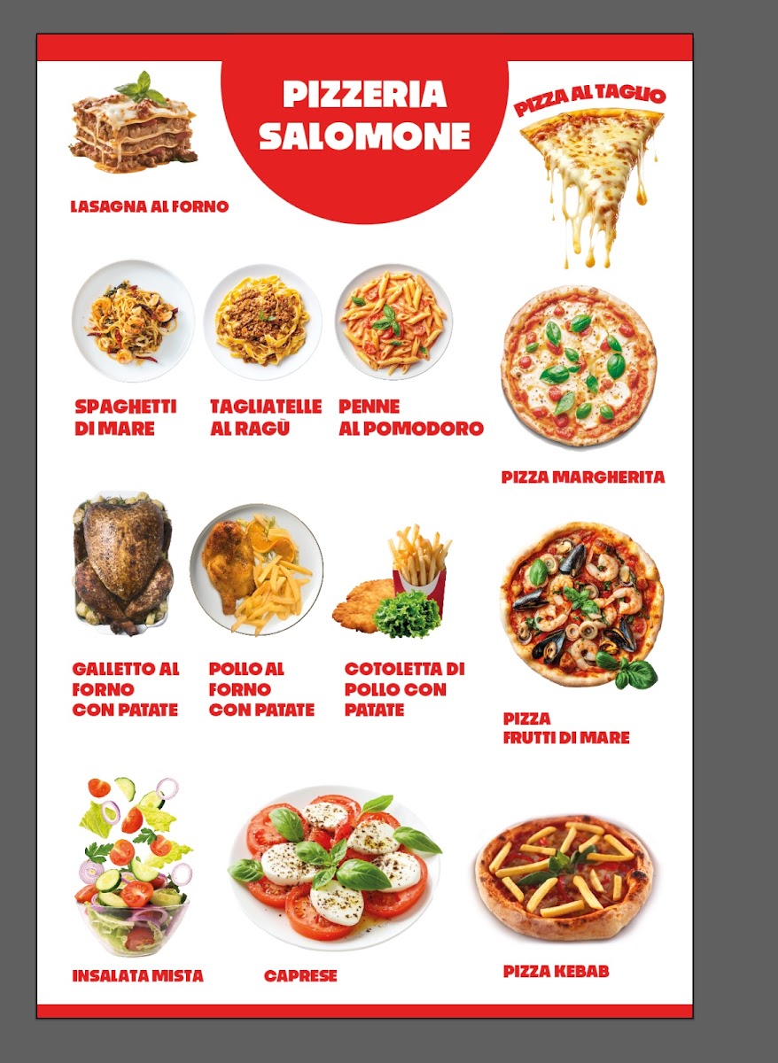 PIZZERIA SALOMONE Photo Menu 3
