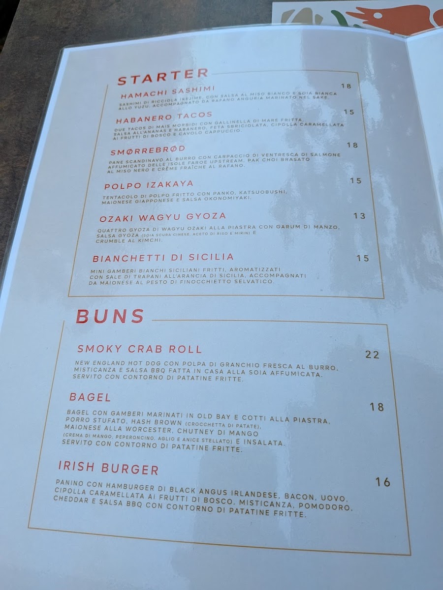 Iona seafood pub Photo Menu 3