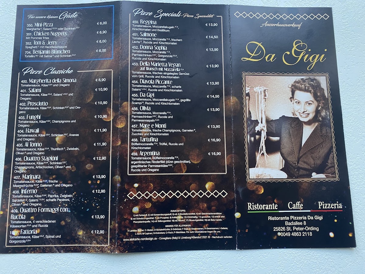 Pizzeria Da Gigi SPO Photo Menu 8