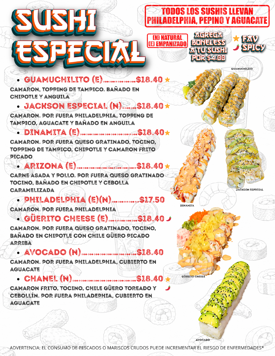 Sushi 2 go Photo Menu 1