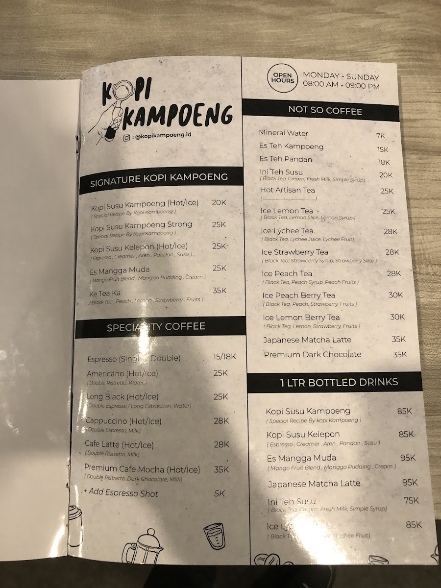 Bulaf Cafe Photo Menu 1