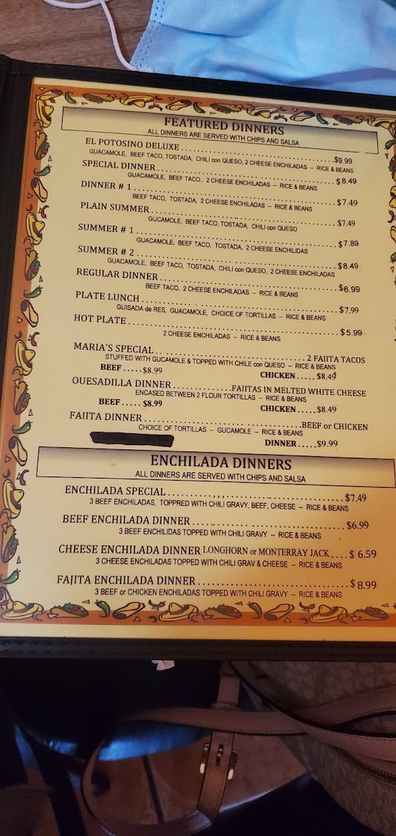 El Potosino Photo Menu 8