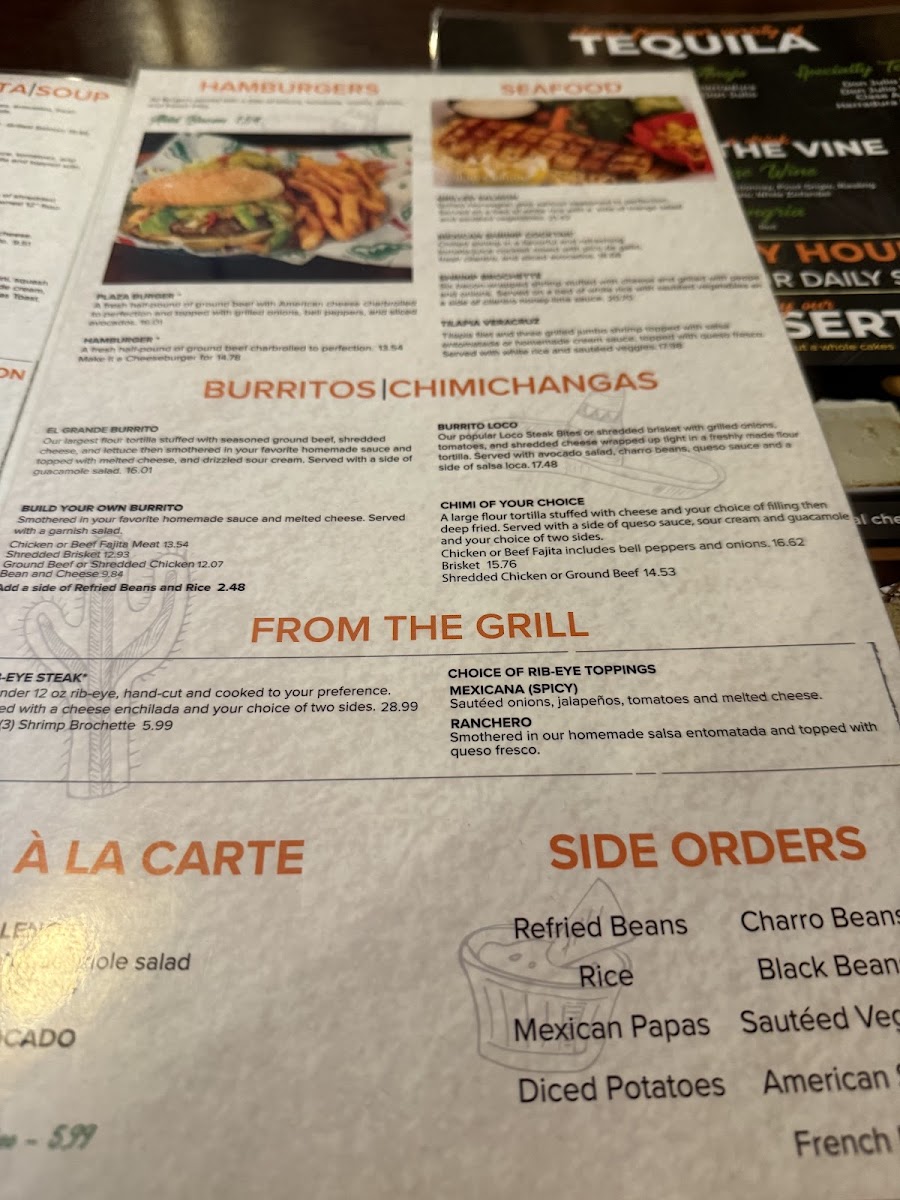Plaza Restaurant & Bar Photo Menu 6