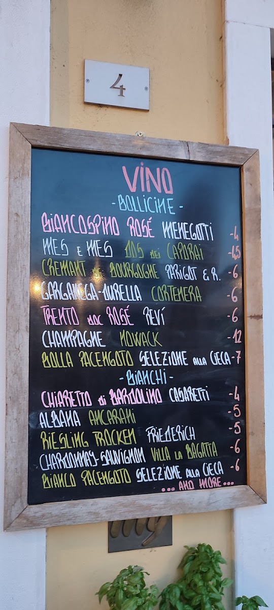Pacengoto - Osteria con Cucina & Wine Bar Photo Menu 3