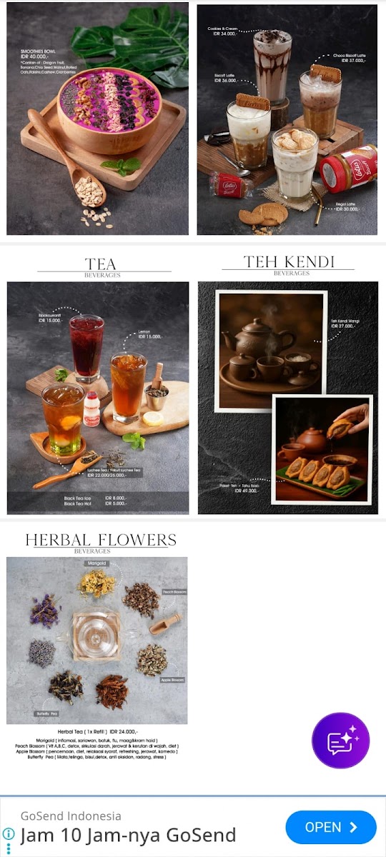 Cafe Titik Beku Photo Menu 3