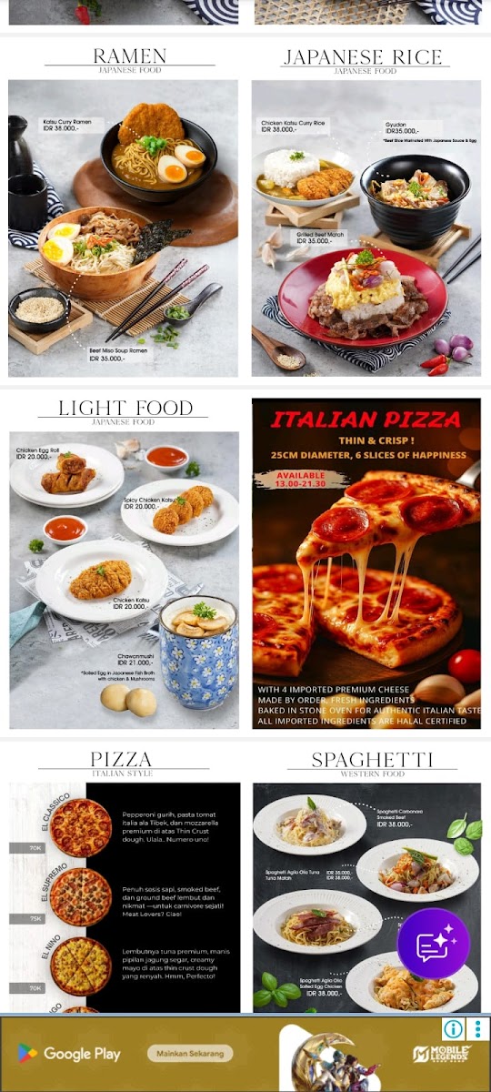 Cafe Titik Beku Photo Menu 6
