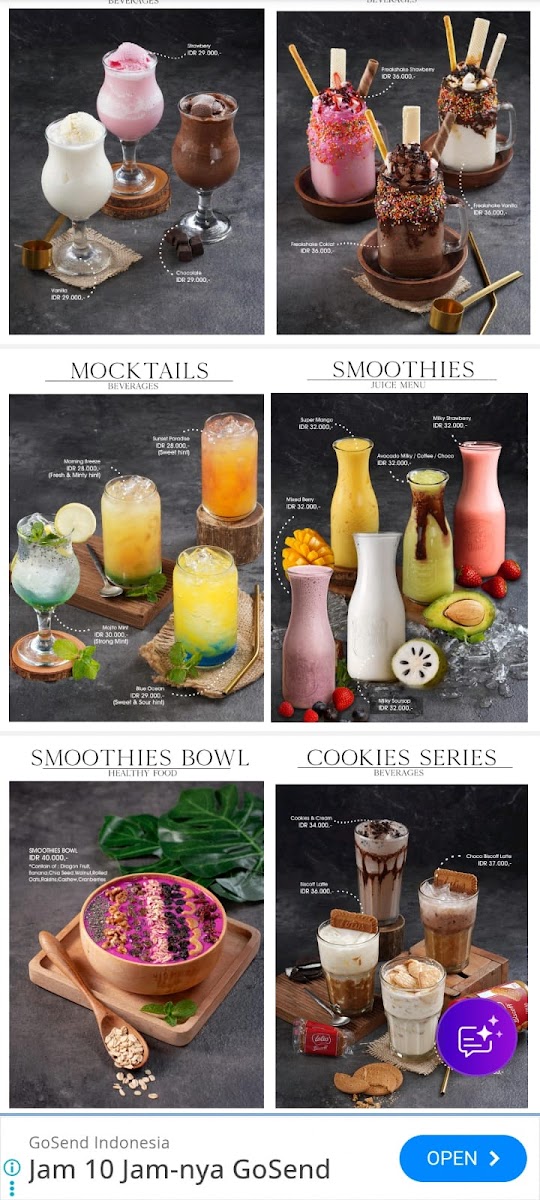Cafe Titik Beku Photo Menu 8