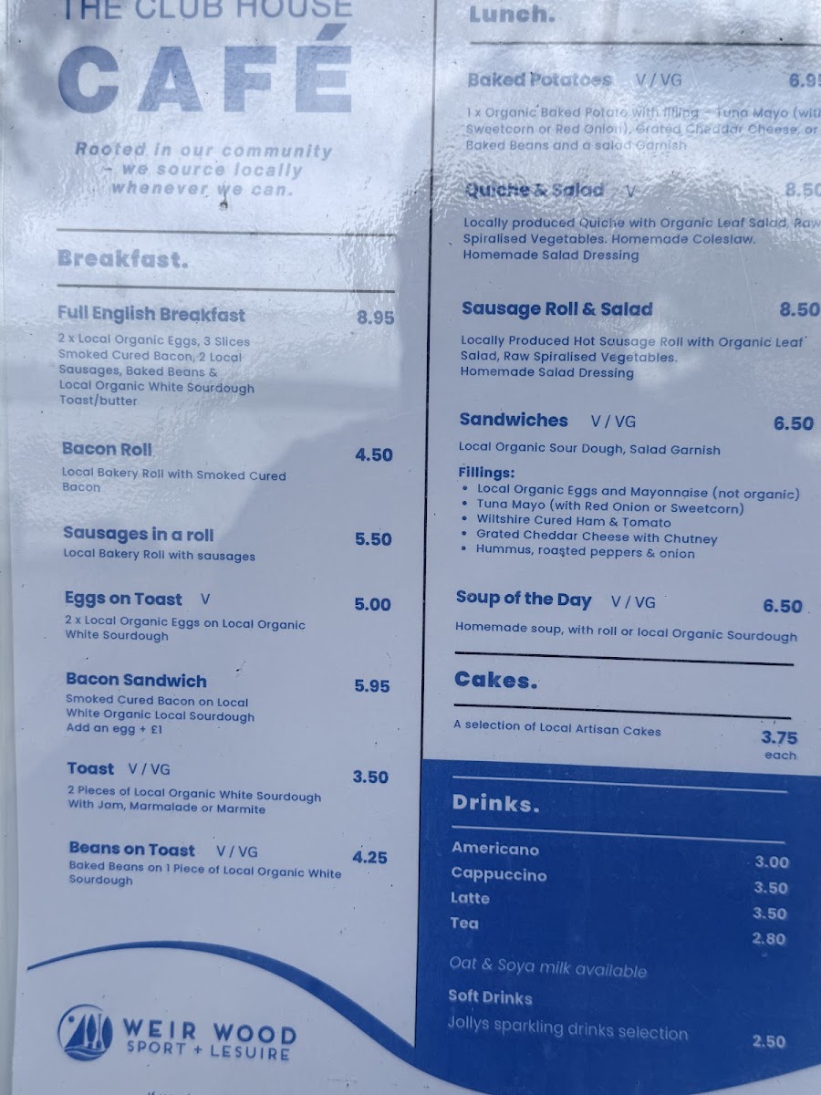 Clubhouse Cafe & Bar Photo Menu 3