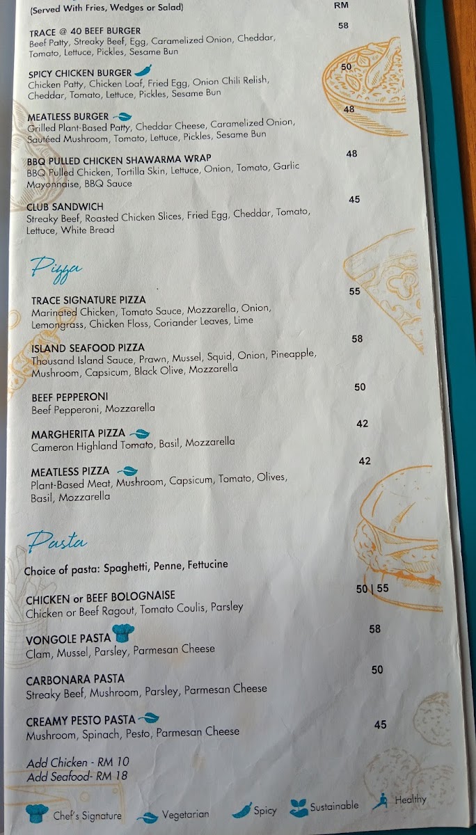 TRACE Restaurant and Bar Photo Menu 10