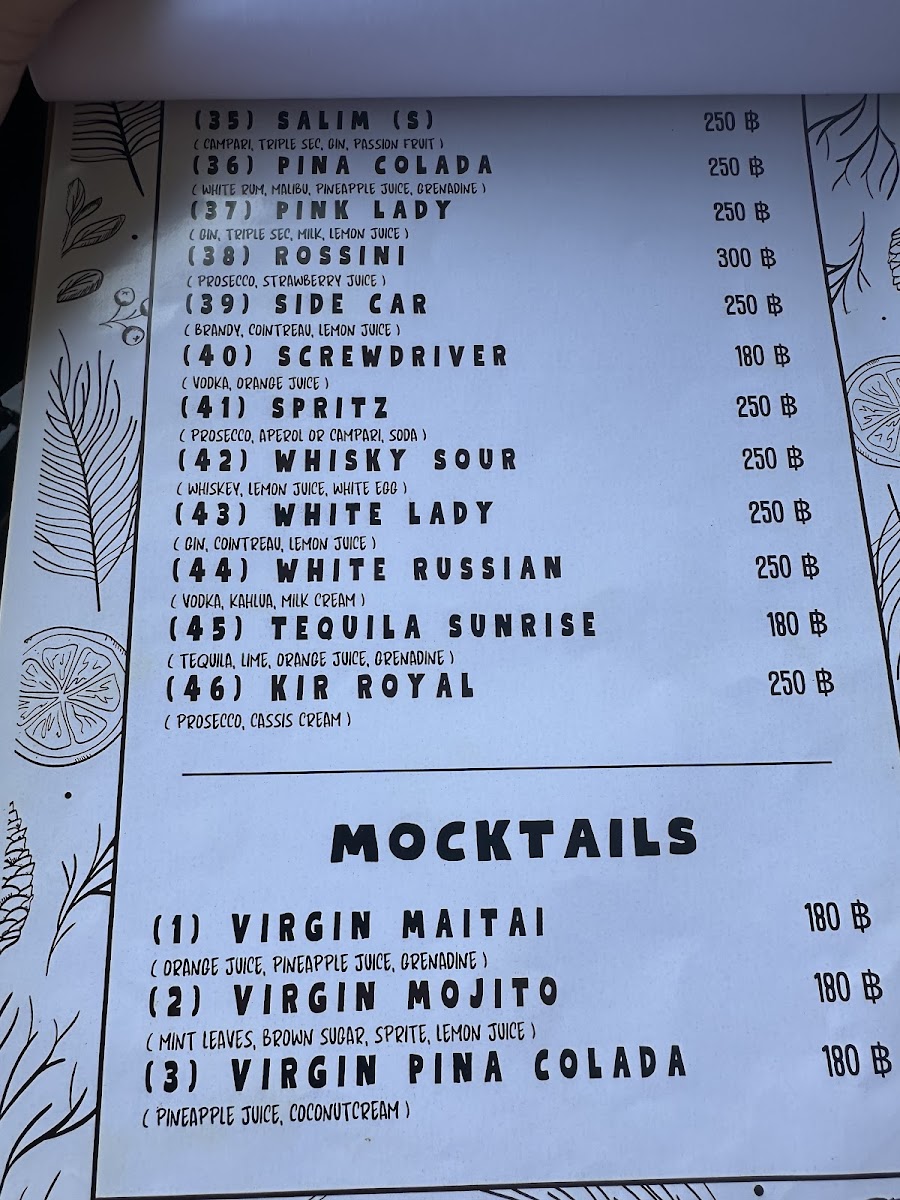 On The Rock Bar & Restaurant Photo Menu 4