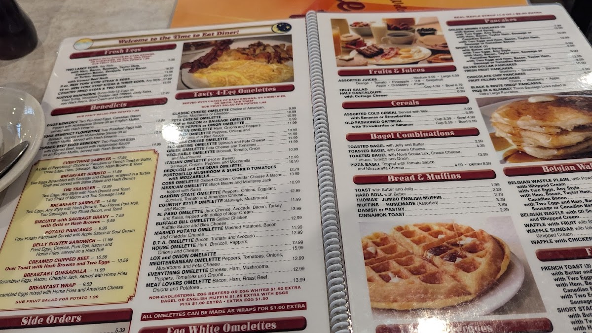 Time to Eat Diner Photo Menu 10